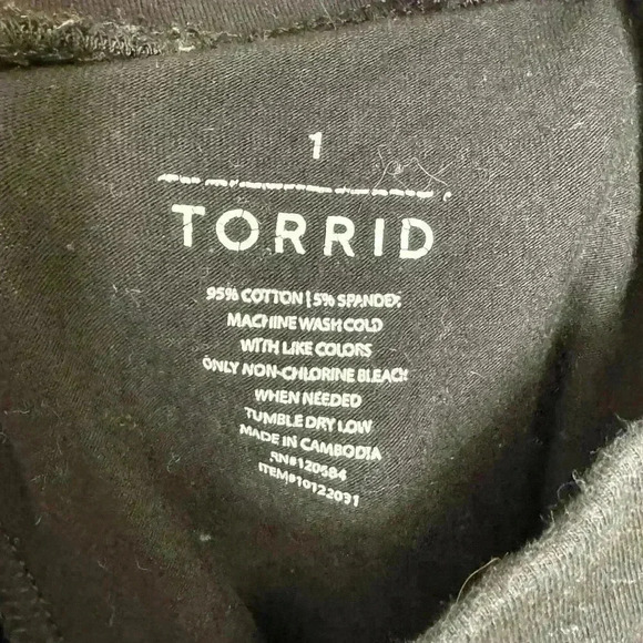 NEW SHEIN black ribbed cheeky swim bottoms, size 2XL - Picture 3 of 6